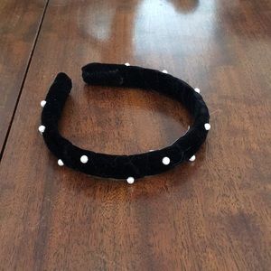 Black Velvet Headband